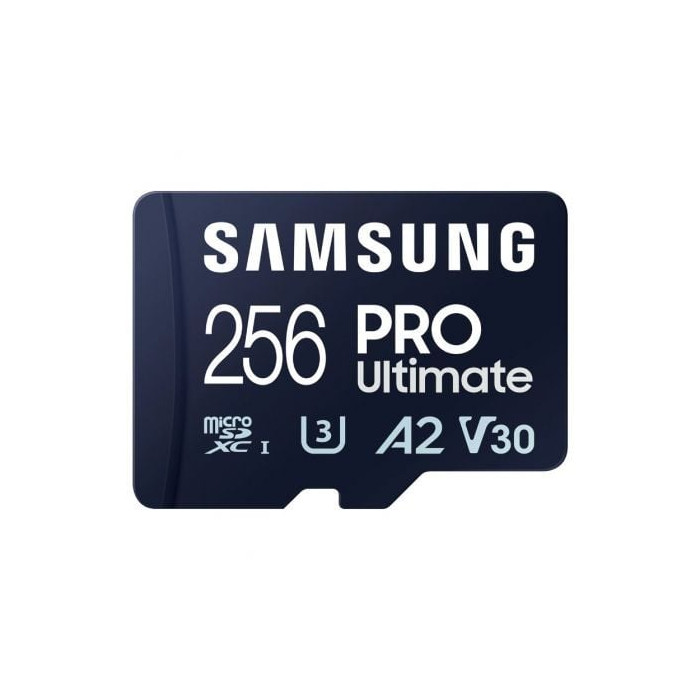 Tarjeta de Memoria Samsung Pro Ultimate 256GB microSD XC con Adaptador/ Clase 10/ 200MBs | Tarjetas de Memoria
