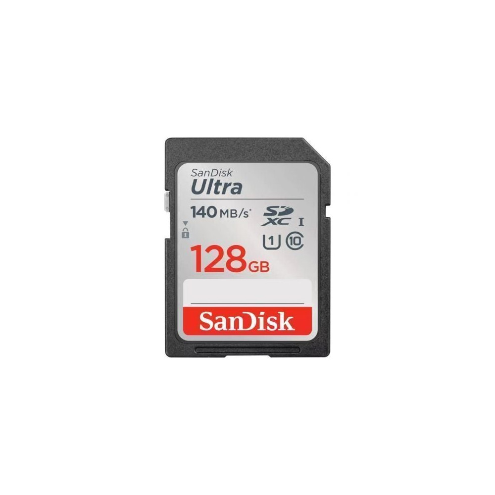Tarjeta de Memoria SanDisk Ultra 128GB SD HC UHS-I - SDXC/ Clase 10/ 140MBs | Tarjetas de Memoria