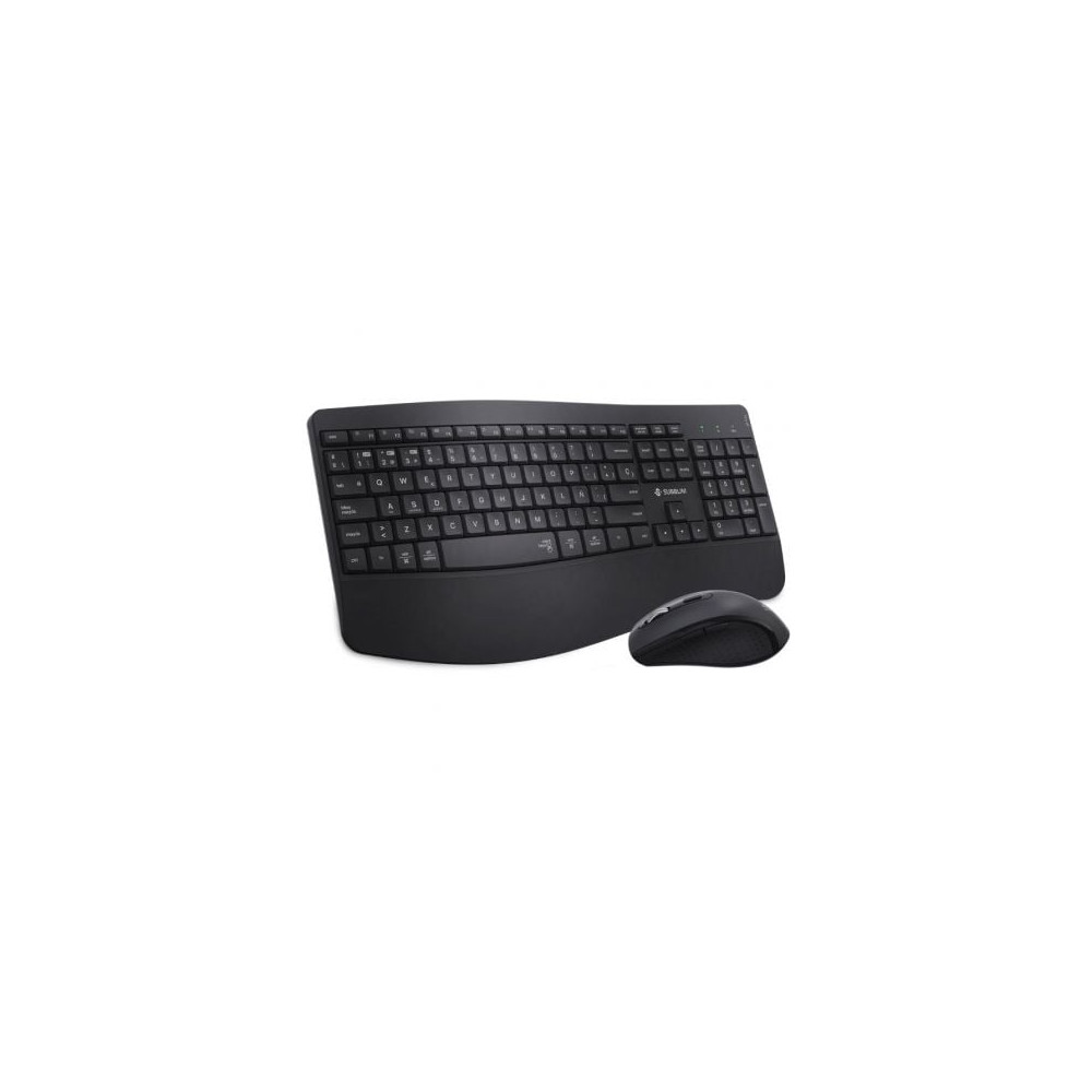 Teclado y Ratón Inalámbrico Subblim Combo Dual Office Prowave/ Negro | Teclados