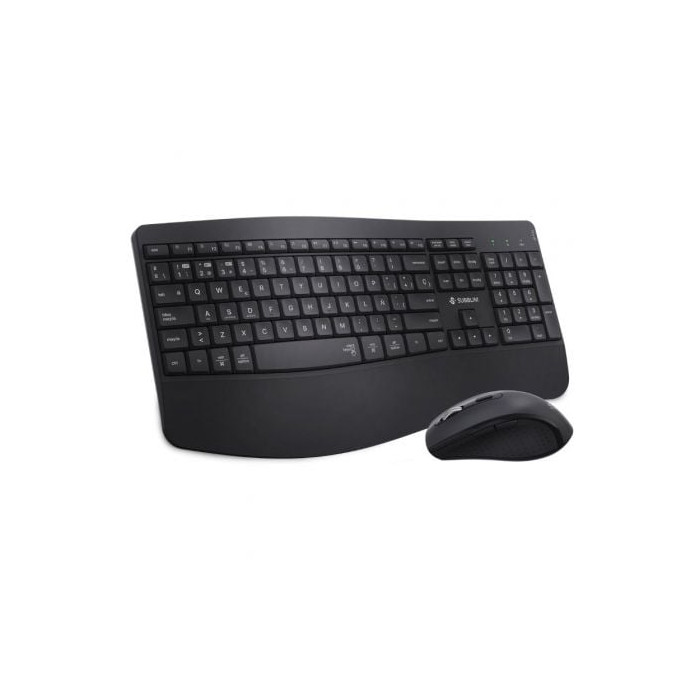 Teclado y Ratón Inalámbrico Subblim Combo Dual Office Prowave/ Negro | Teclados