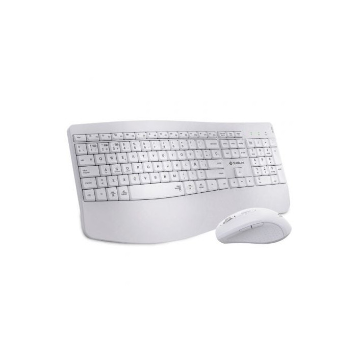 Teclado y Ratón Inalámbrico Subblim Combo Dual Office Prowave/ Blanco | Teclados