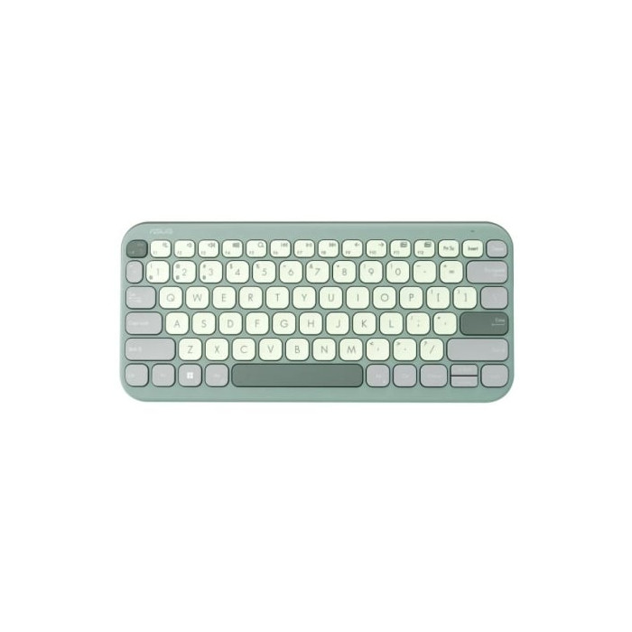 Teclado Inalámbrico Asus Marshmallow KW100/ Verde | Teclados