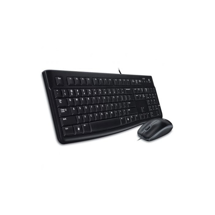 Teclado y Ratón Logitech Desktop MK120 | Teclados