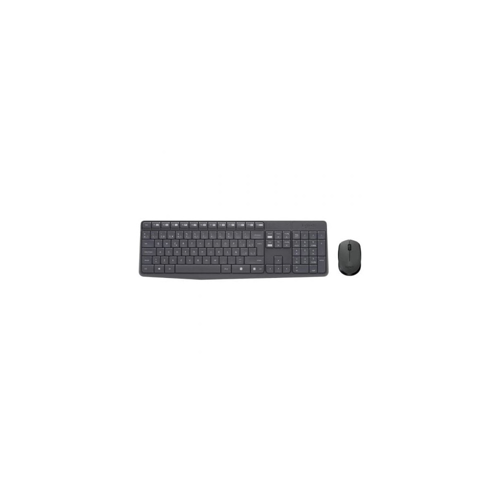 Teclado y Ratón Inalámbricos Logitech MK235 | Teclados