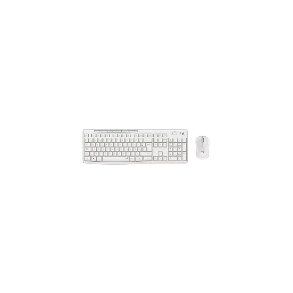 Teclado y Ratón Inalámbricos Logitech Silent Touch MK295/ Blanco | Teclados