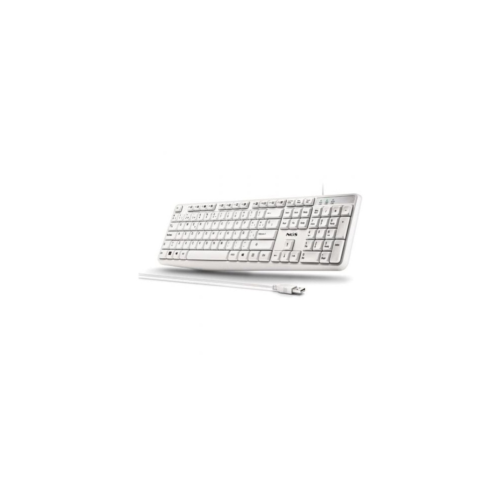Teclado NGS Heritage HERITAGESPANISH/ Blanco | Teclados