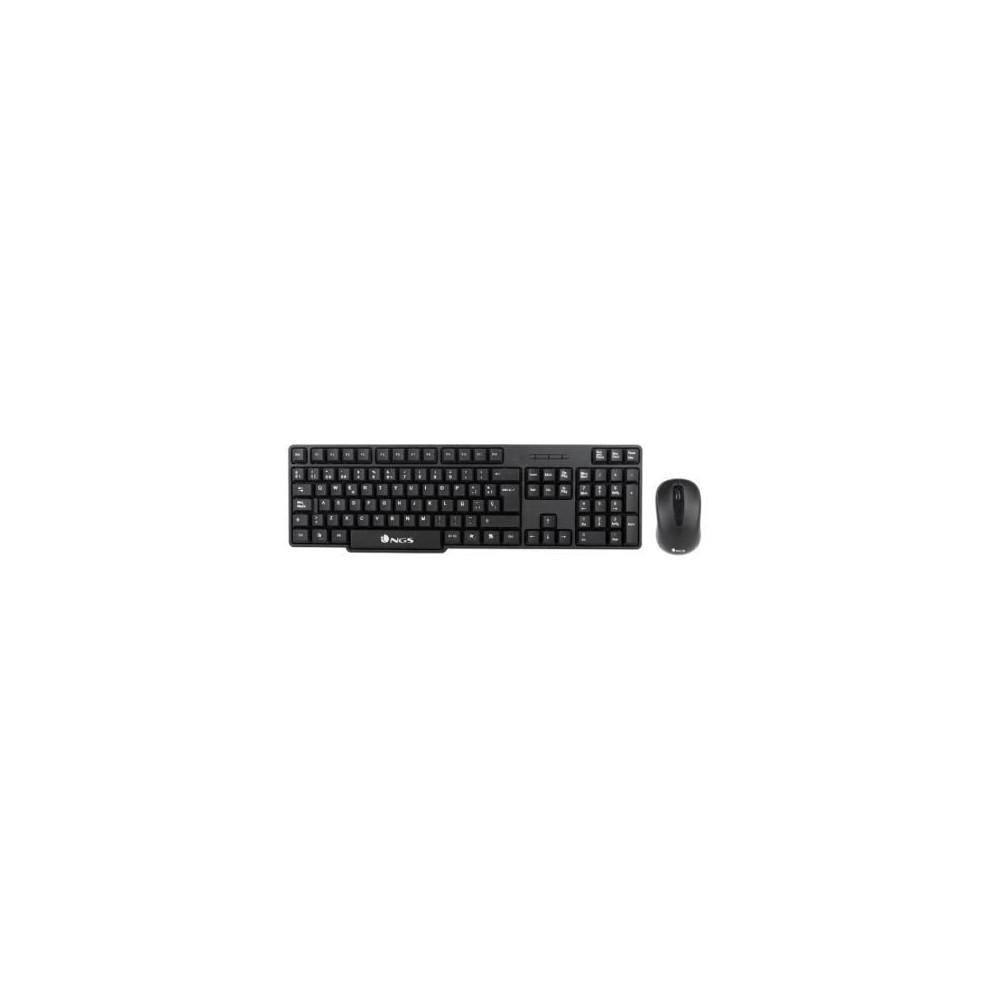 Teclado y Ratón Inalámbricos NGS Euphoria KIT | Teclados