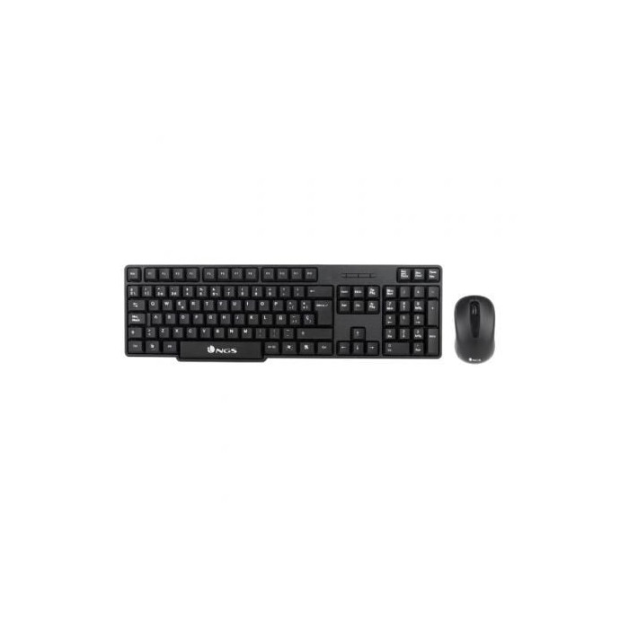 Teclado y Ratón Inalámbricos NGS Euphoria KIT | Teclados