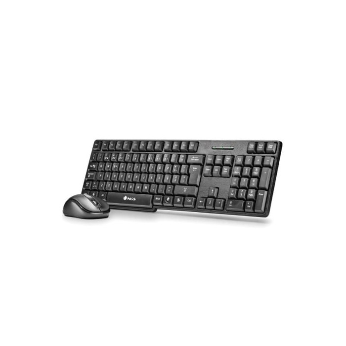 Teclado y Ratón Inalámbricos NGS Euphoria KIT/ Portugués | Teclados