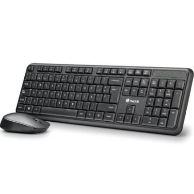 Teclado y Ratón Inalámbricos NGS Harmony Kit | Teclados