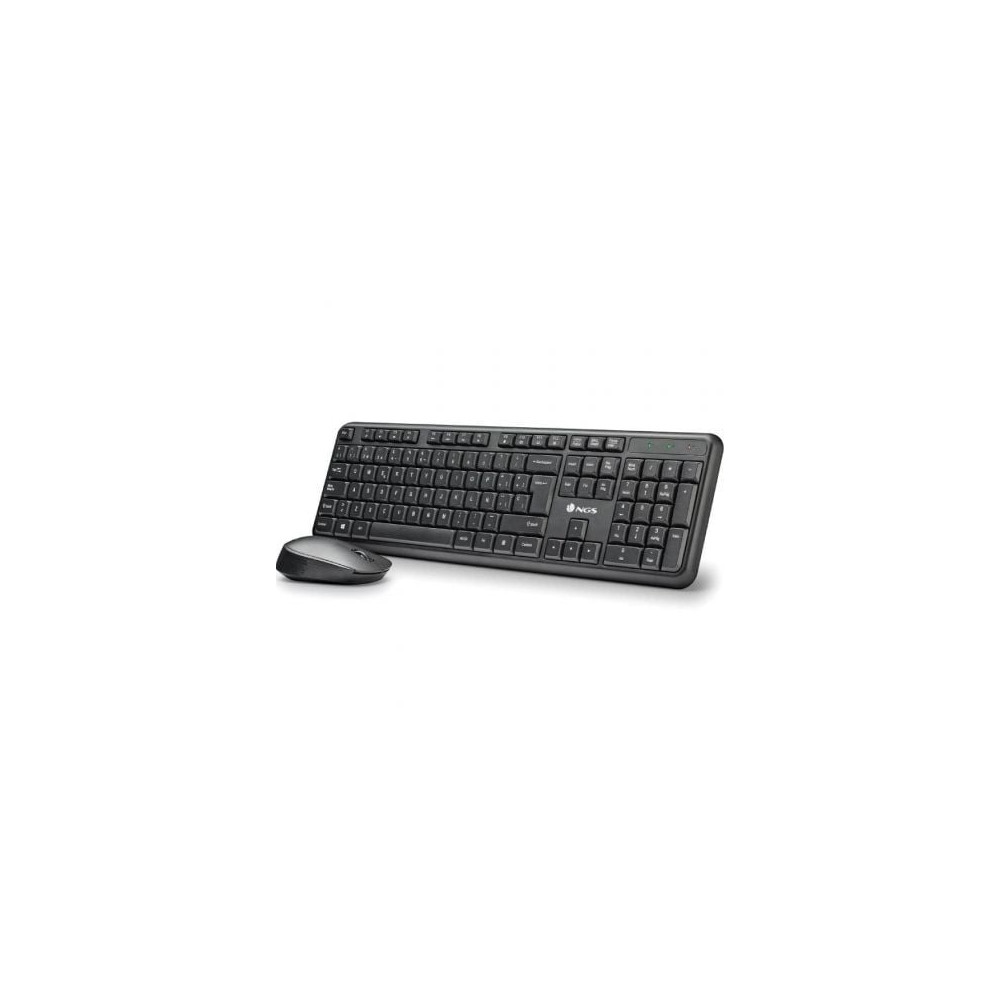 Teclado y Ratón Inalámbricos NGS Harmony Kit | Teclados