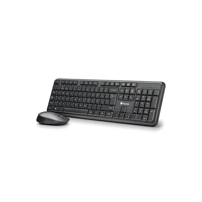 Teclado y Ratón Inalámbricos NGS Harmony Kit | Teclados