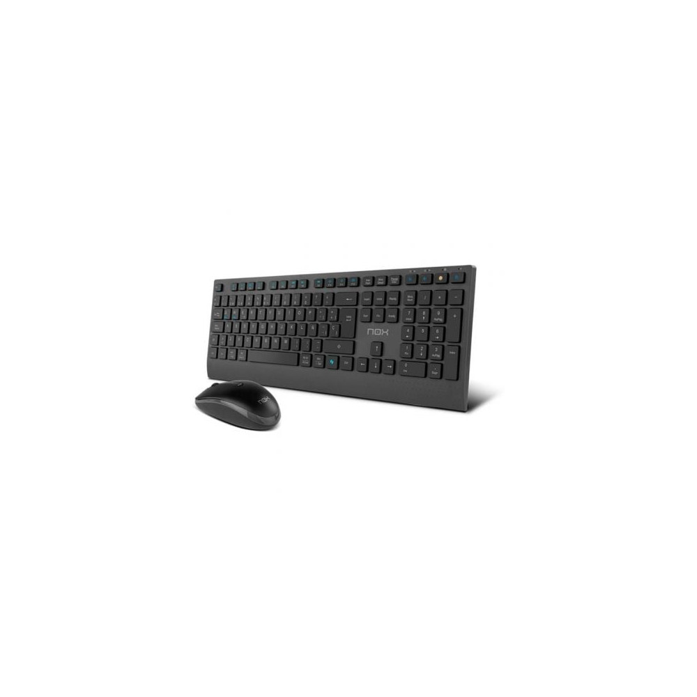Teclado y Ratón Inalámbricos Nox Lite Duo | Teclados