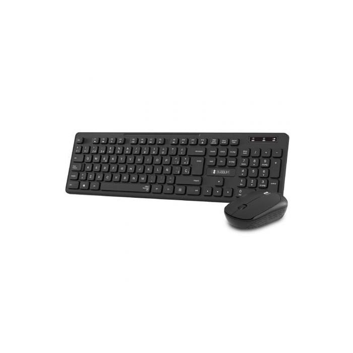 Teclado y Ratón Inalámbrico Subblim Combo Business Slim CSSW10 | Teclados