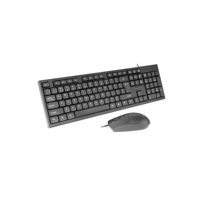 Teclado y Ratón Tacens ACP02/ Negro | Teclados