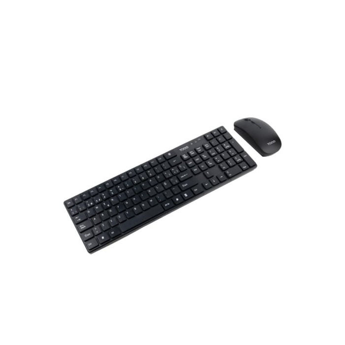 Teclado y Ratón Inalámbricos TooQ TQKMW-3102-B | Teclados