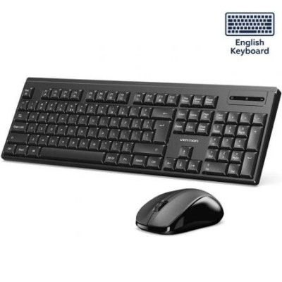 Teclado y Ratón Inalámbricos Vention Combo KTZB0-EN/ Inglés | Teclados