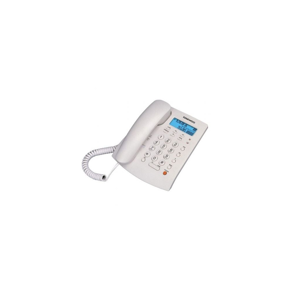 Teléfono Daewoo DW6310/ Blanco | DECT