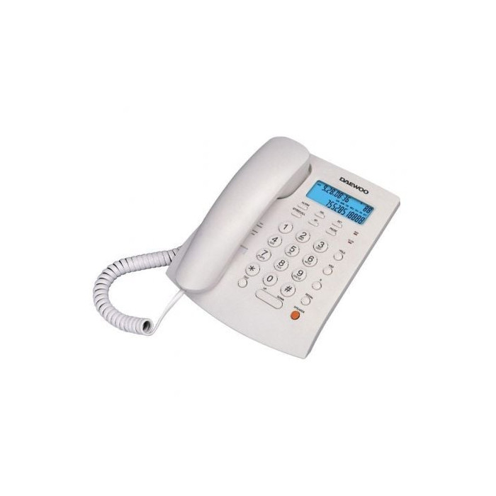Teléfono Daewoo DW6310/ Blanco | DECT