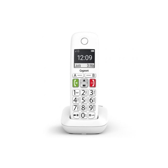 Teléfono Inalámbrico Gigaset E290/ Blanco | DECT