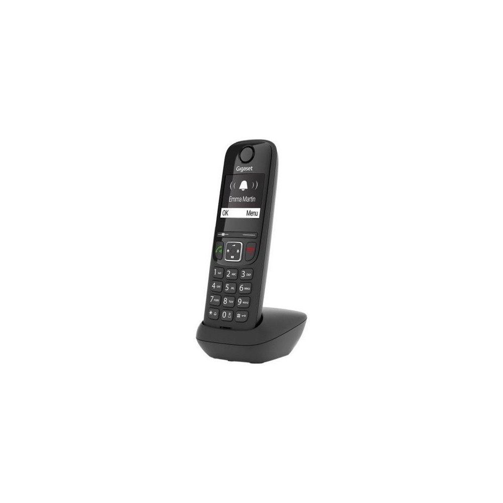 Teléfono Inalámbrico Gigaset AS690/ Negro | DECT