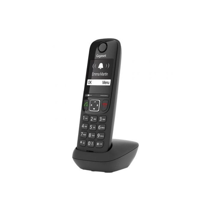 Teléfono Inalámbrico Gigaset AS690/ Negro | DECT
