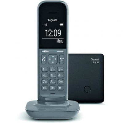 Teléfono Inalámbrico Gigaset CL390/ Gris | DECT