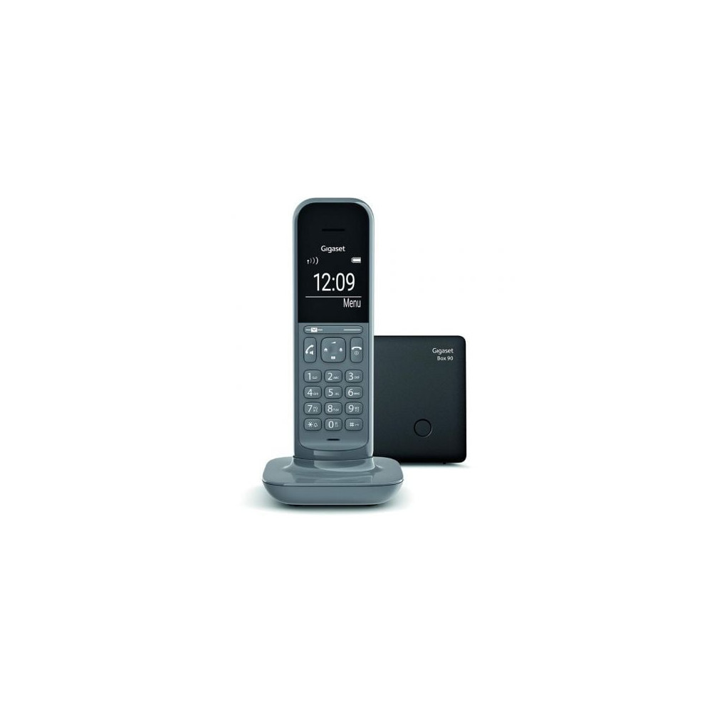Teléfono Inalámbrico Gigaset CL390/ Gris | DECT