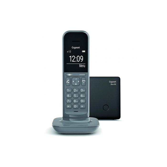 Teléfono Inalámbrico Gigaset CL390/ Gris | DECT