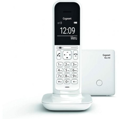 Teléfono Inalámbrico Gigaset CL390/ Blanco | DECT