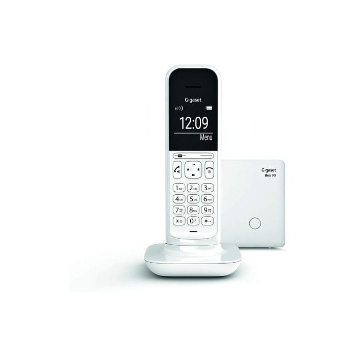 Teléfono Inalámbrico Gigaset CL390/ Blanco | DECT