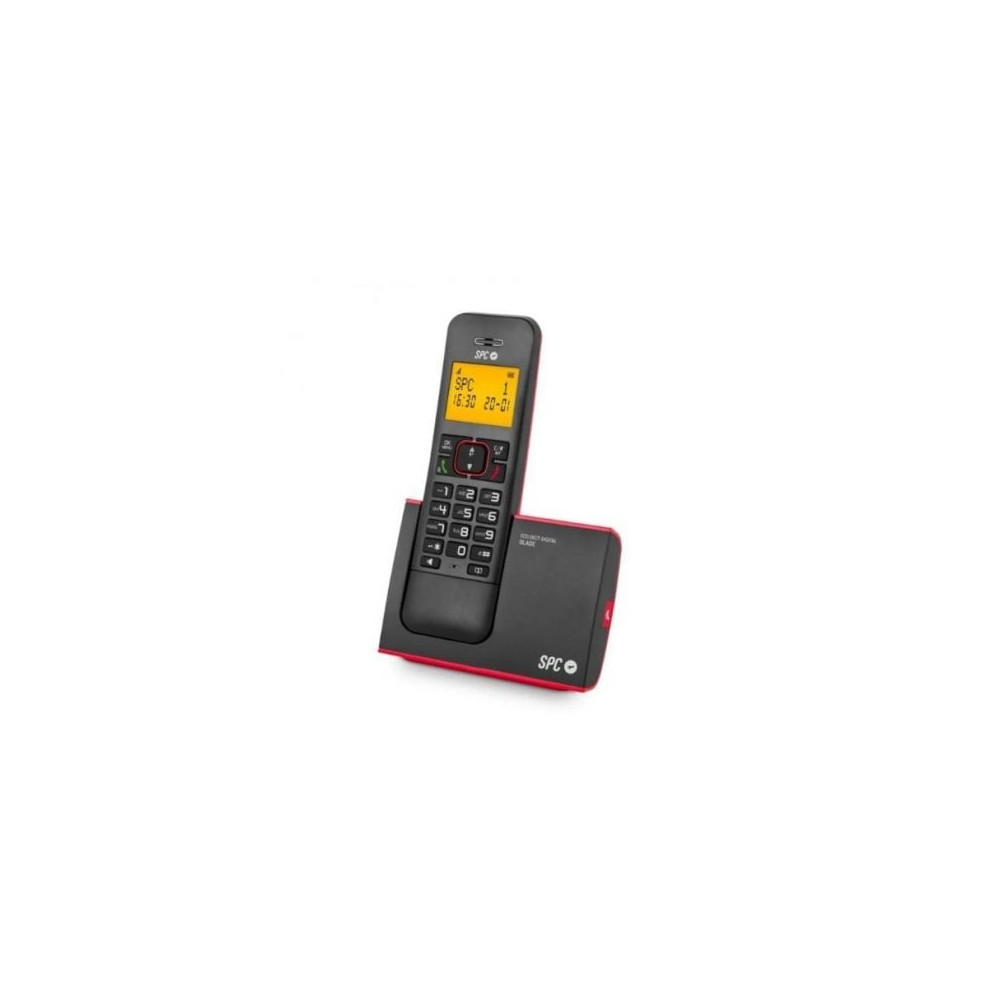 Teléfono Inalámbrico SPC Blade 7290RC1/ Rojo y Negro | DECT
