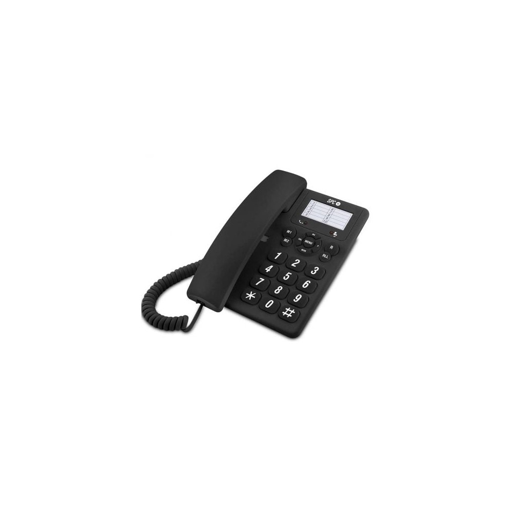 Teléfono SPC Original 3602/ Negro | DECT