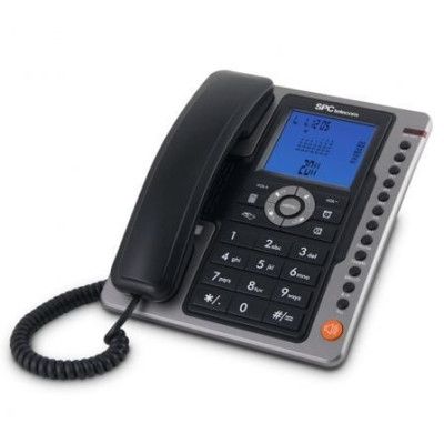 Teléfono SPC Telecom 3604/ Negro | DECT