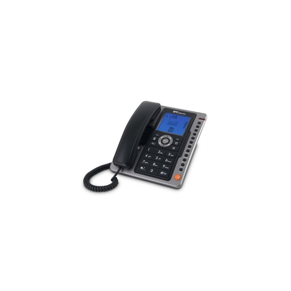 Teléfono SPC Telecom 3604/ Negro | DECT