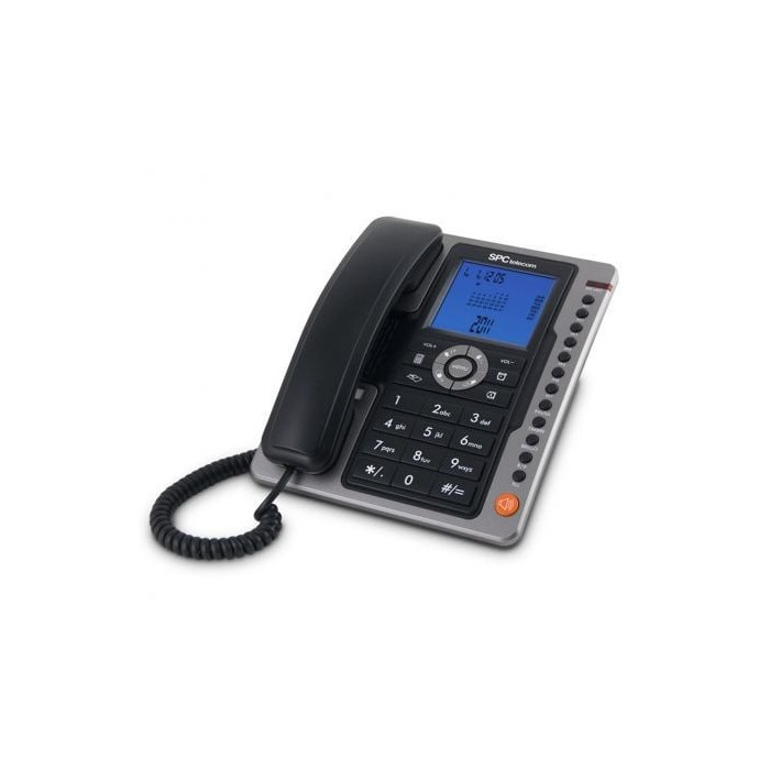 Teléfono SPC Telecom 3604/ Negro | DECT