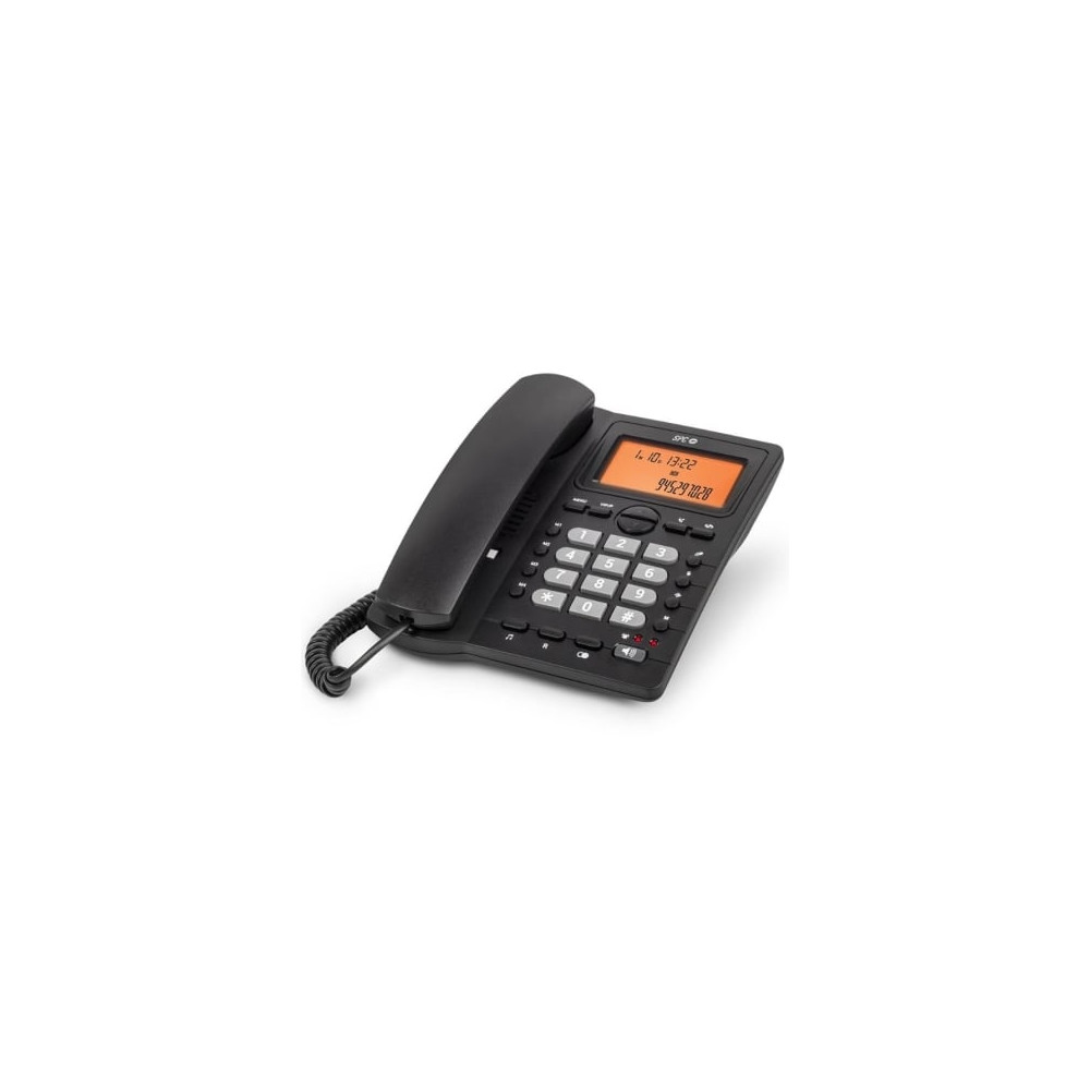 Teléfono SPC Office ID 2 3612N/ Negro | DECT