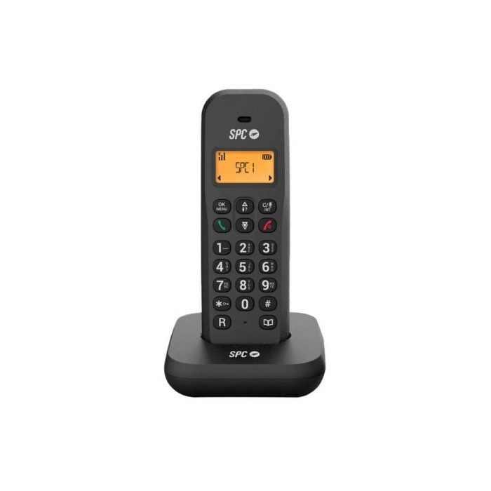 Teléfono Inalámbrico SPC Keops 7334N/ Negro | DECT