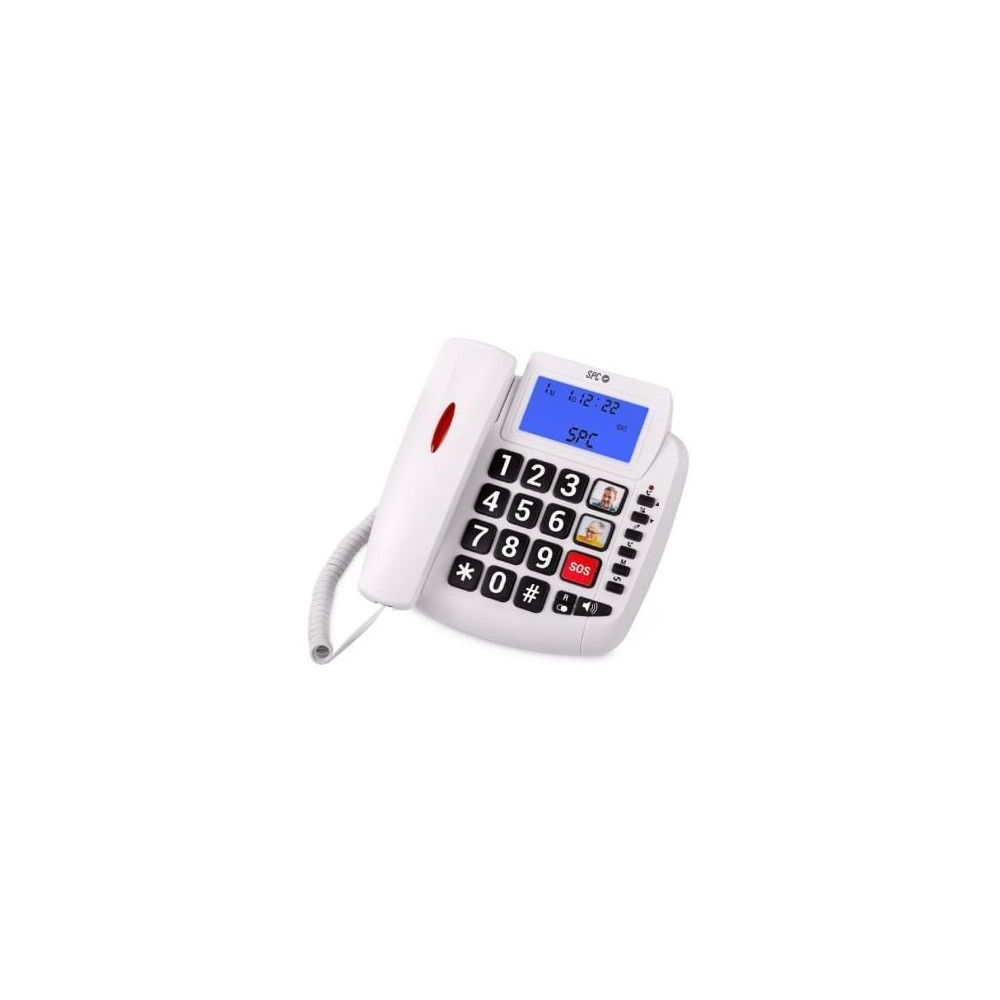 Teléfono SPC Comfort Volume 2/ Blanco | DECT