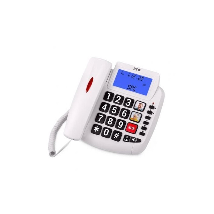 Teléfono SPC Comfort Volume 2/ Blanco | DECT