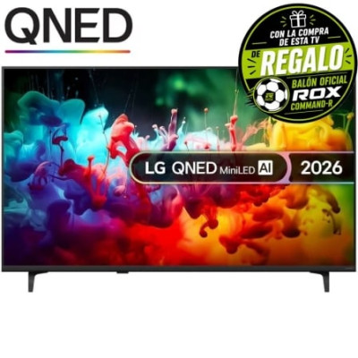 Televisor LG QNED evo AI QNED72 Mini LED 50QNED72B6B 50'/ Ultra HD 4K/ Smart TV/ WiFi | Hasta 50"