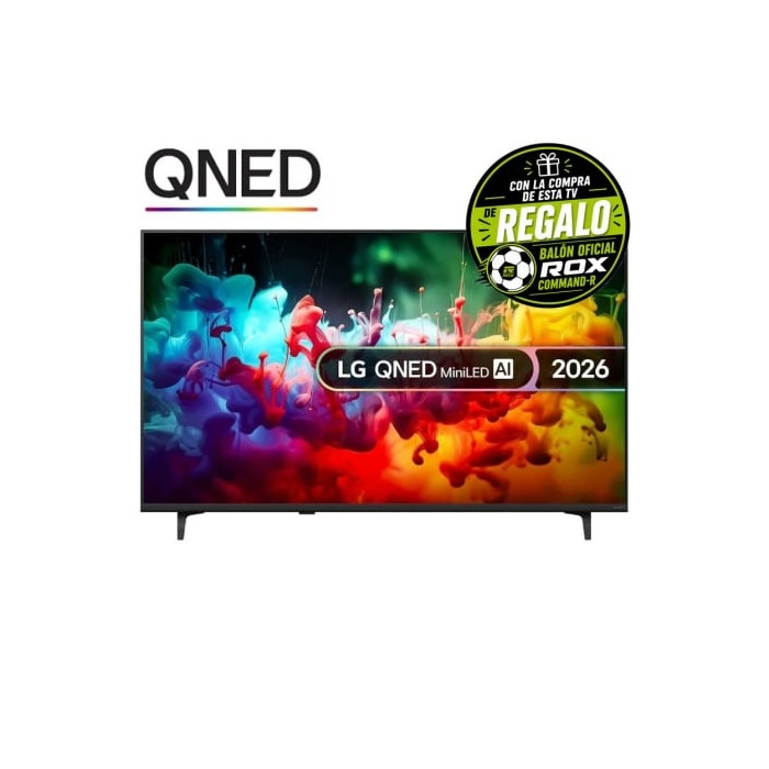 Televisor LG QNED evo AI QNED72 Mini LED 50QNED72B6B 50'/ Ultra HD 4K/ Smart TV/ WiFi | Hasta 50"