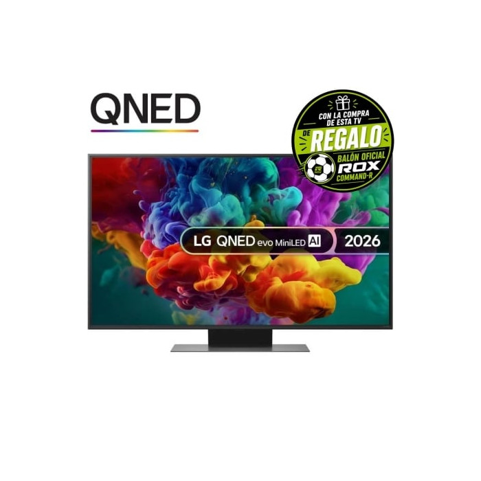 Televisor LG QNED evo AI QNED87 Mini LED 50QNED87B6A 50'/ Ultra HD 4K/ Smart TV/ WiFi | Hasta 50"