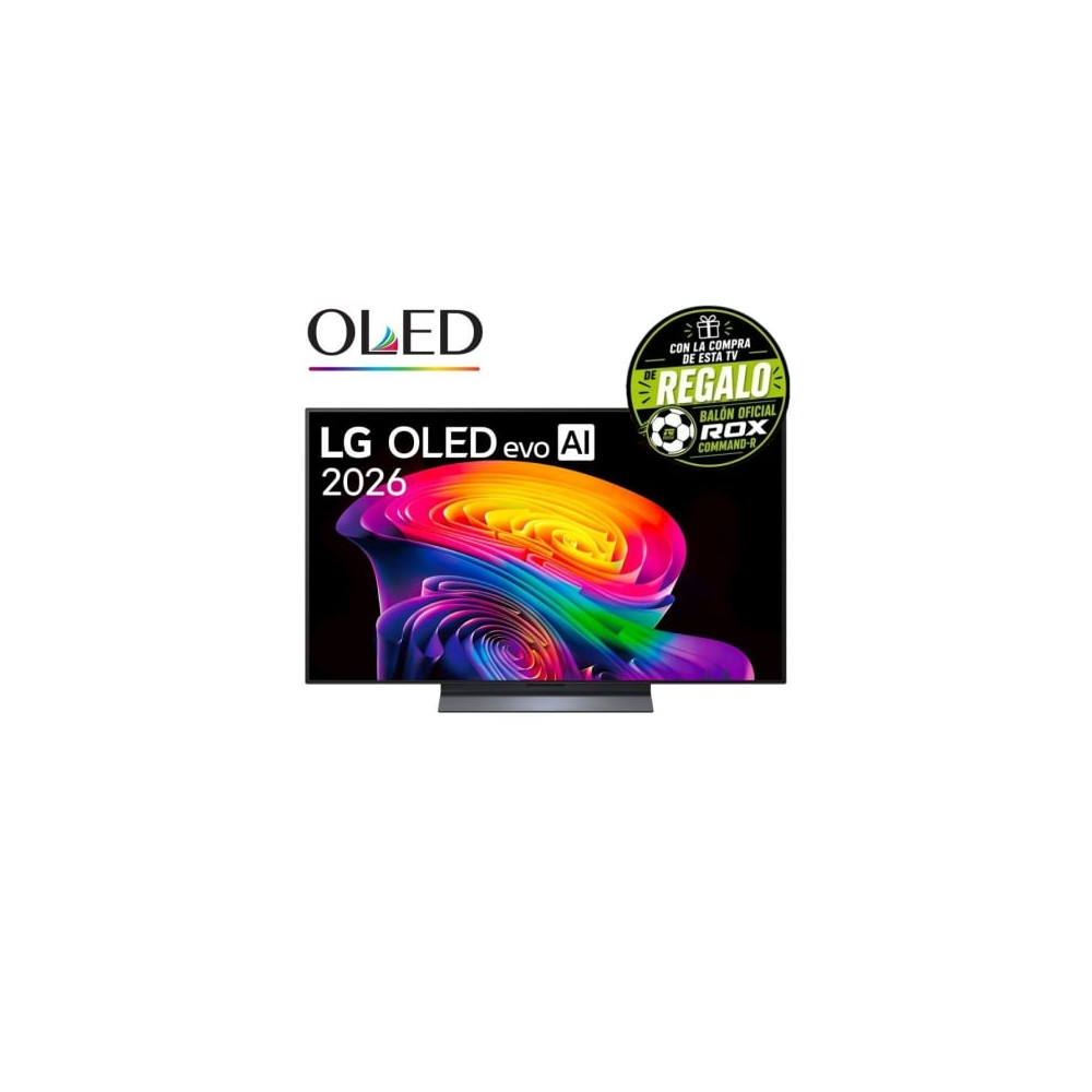 Televisor LG OLED evo AI C6 OLED48C66LB 48'/ Ultra HD 4K/ Smart TV/ WiFi | Hasta 50"