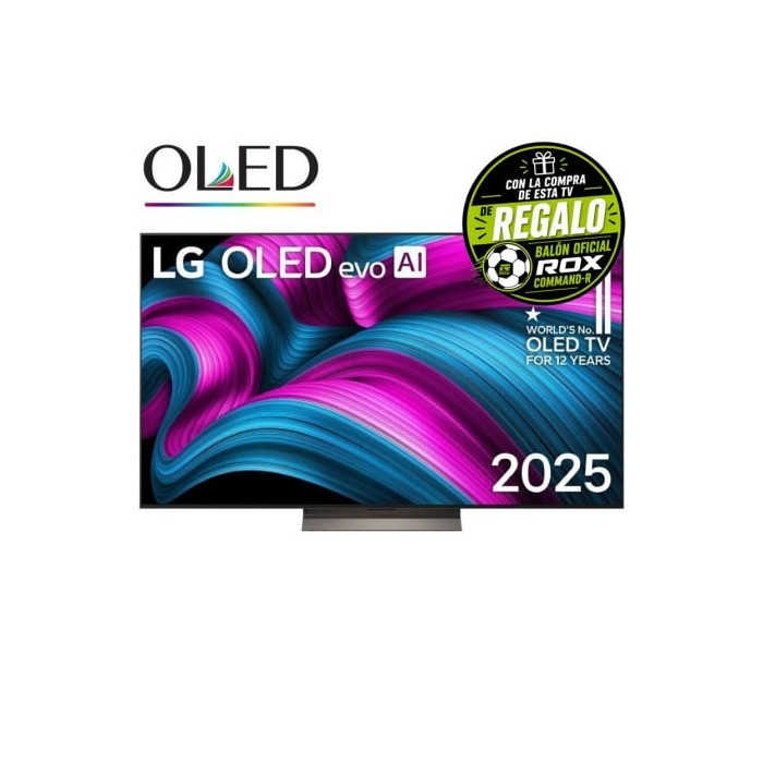Televisor LG OLED Evo AI C5 OLED55C56LB 55'/ Ultra HD 4K/ Smart TV/ WiFi | Hasta 55"