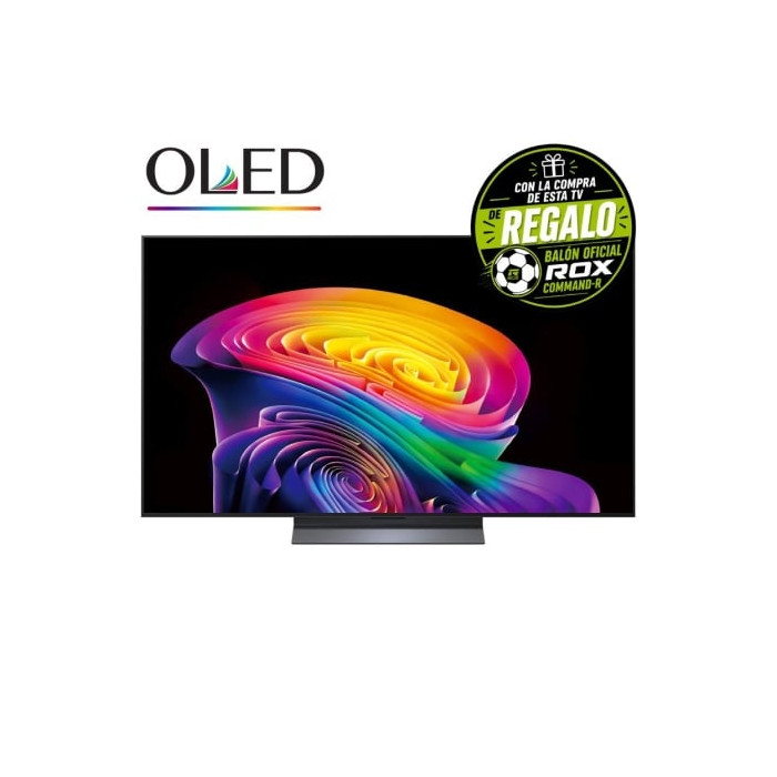 Televisor LG OLED evo AI C6 OLED55C66LB 55'/ Ultra HD 4K/ Smart TV/ WiFi | Hasta 55"