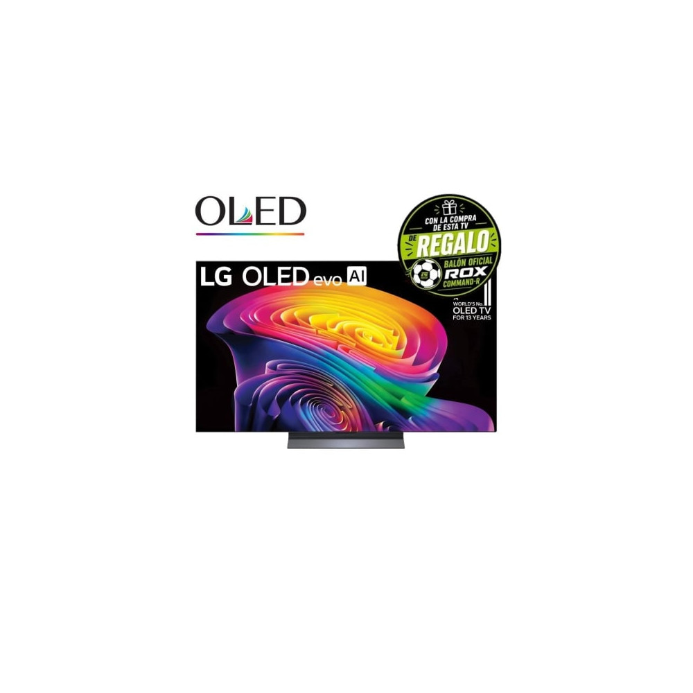 Televisor LG OLED evo AI C6 OLED65C66LB 65'/ Ultra HD 4K/ Smart TV/ WiFi | Hasta 65"