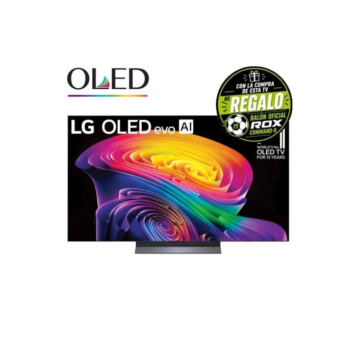 Televisor LG OLED evo AI C6 OLED65C66LB 65'/ Ultra HD 4K/ Smart TV/ WiFi | Hasta 65"