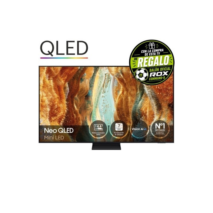 Televisor Samsung Neo QLED QN73F TQ55QN73FAT 55'/ Ultra HD 4K/ Smart TV/ WiFi | Hasta 55"
