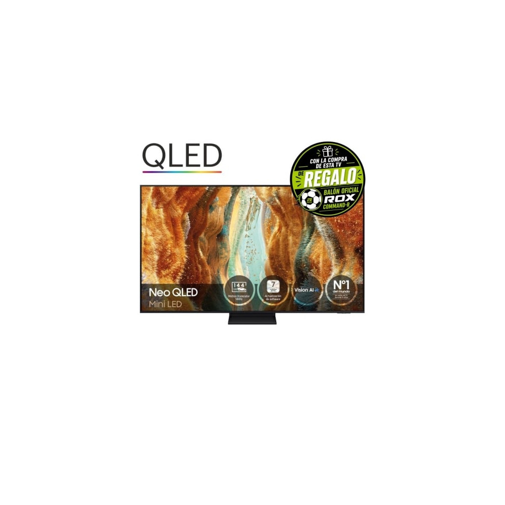 Televisor Samsung Neo QLED QN74F TQ55QN74FAT 55'/ Ultra HD 4K/ Smart TV/ WiFi | Hasta 55"